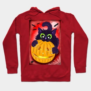 Halloween cat Hoodie